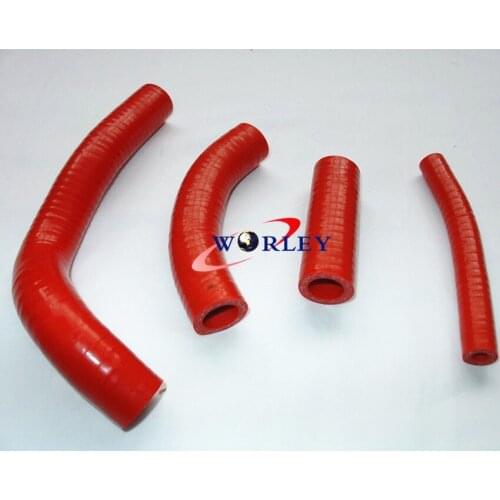 GPI silicone radiator hose FOR SUZUKI RM125 RM 125 1984 84 RED