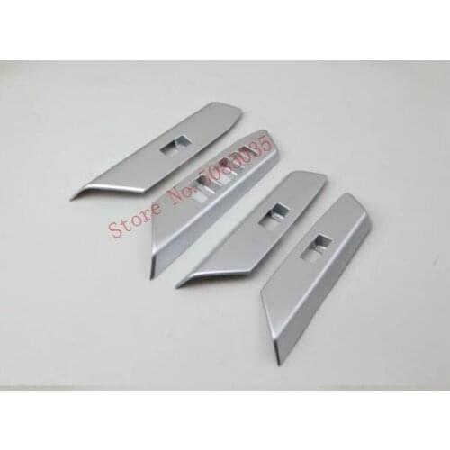 Inside Door Handle Panel Surround Window Lift Switch Cover Kit Trim Accessories For Toyota Rav4 Rav 4 2016 2017 2018