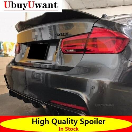 Rear Lip Spoiler For BMW F30 3 Series F35 2012 2013 2014 2015 2016 2017 2018 ABS Tail Trunk Wing Decoration V / M / P /PSM Style
