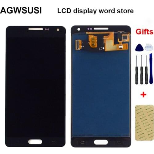 Backlight Adjustable For Samsung A5 2015 A500 A5000 A500F A500FU A500M LCD Display Monitor + Touch Screen Digitizer Assembly