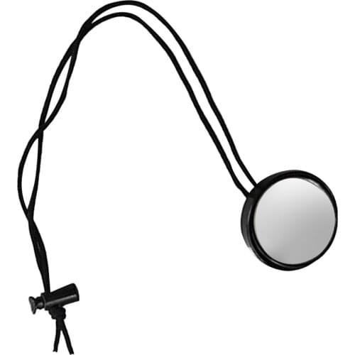 1 PCS Scuba Diving Rearview Mirror with Lanyard Water Sports Safety Gear Equipment Emergency Tools