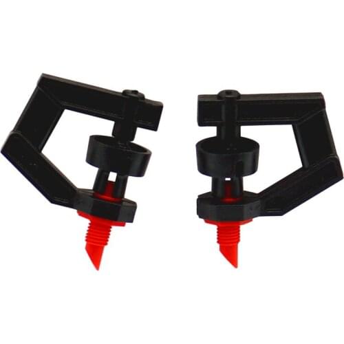 360 Angle Rotating Micro sprinkler with 4 mm screwed connection sprinkler Garden Fruit Tree Irrigation Mist Sprayer 200 Pcs