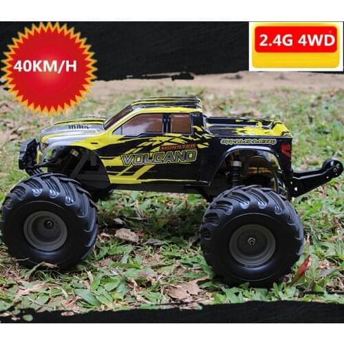 40KM/H High Speed Professional Car 4WD 2.4Ghz Large Size Remote Control RC Racing Off-road Climbing Car Rock Crawler Vehical RTR