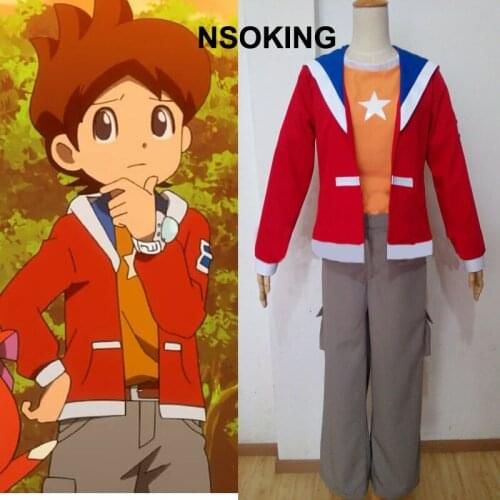 Anime Youkai Watch Amano Keita Cosplay Costume Custom-made