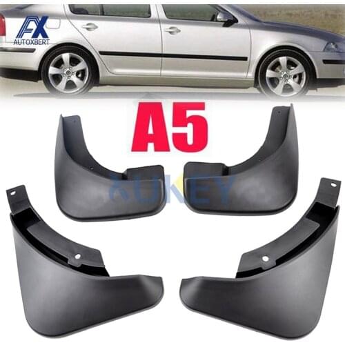 XUKEY Car Mud Flaps For Skoda Octavia 2 A5 Saloon Estate Combo 2005 -2007 2008 2009 2010 2011 2012 Splash Guard Mud Flap