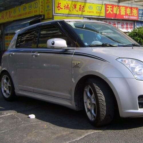 Car Decals Racing Stripes 108'' for Swift Vinyl Graphics Motor Upper Door sticker CB18