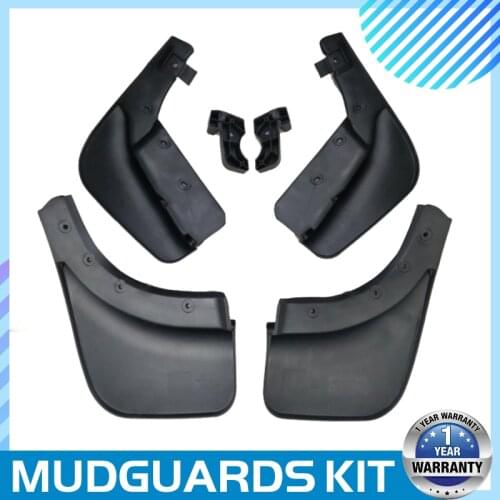4pcs Mud Flaps for Volkswagen VW Touareg 2010-2018 2TH (7P) SUV Splash Mudguards Wheel Fender Front Rear Car Body Kit