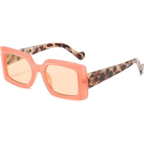 Floral Sun Glasses Female Square Sunglasses Women Fashion Eyewear Gafas De Sol Ladies Eyeglasses