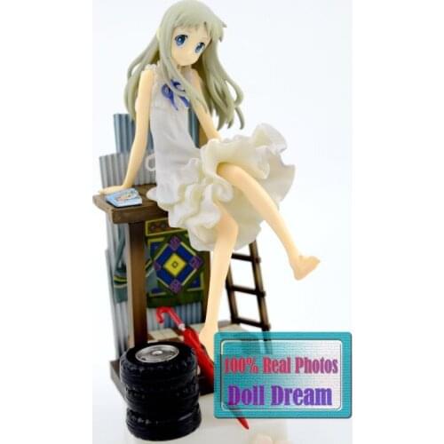 21CM Japanese Anime Anohana Honma Meiko Menma PVC Action Figure Collectible Model Toy for girls