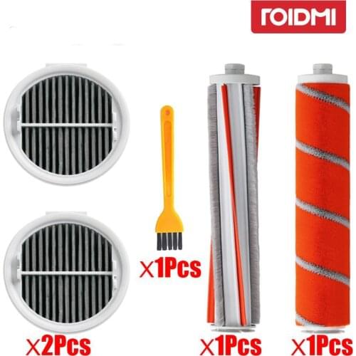 Washable Vacuum Cleaner Filters Hepa roll brush for Xiaomi Roidmi Wireless F8 Smart Handheld Vacuum Cleaner Accessories parts