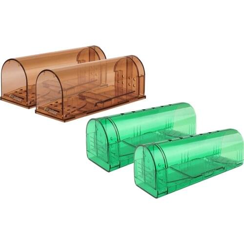 Humane Mouse Trap Rat Vermin Rodent Mice Pest Hamsters Live Catcher Cage Catch and Release Safe Reusable Indoor Outdoor