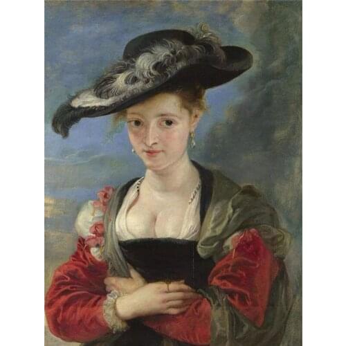 Female 3D DIY Full Square Diamond painting Round Mosaic Diamond Embroidery Sale Home decoration World famous painting