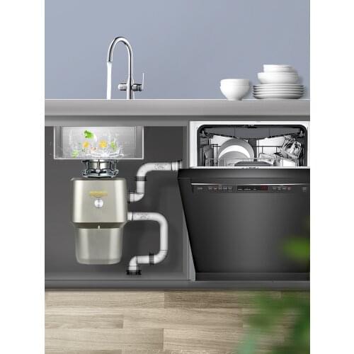 TT Kitchen Waste Waste Processor Kitchen Household Crushing Slag Sink Sink Sewer Wet Garlic Press