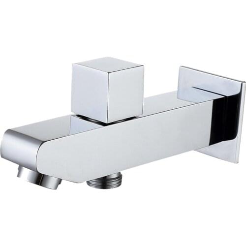 Brass Faucet Spout Filler Chrome Bathtub Shower Mixer Tub Spout with Diverter Retail