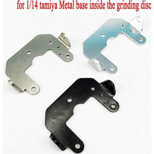 Metal Base In The Grinding Disc for 1/14 Tamiya RC Truck Car SCANIA R730 VOLVO FH12 FH16 ACTROS 3363 1851 AROCS 3348 MAN TGX Diy