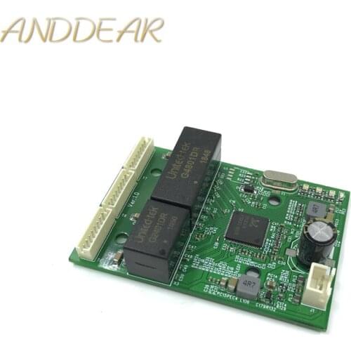 Mini PBCswitch module PBC OEM module mini size3Ports Network Switches Pcb Board mini ethernet switch module 10/100/1000Mbps