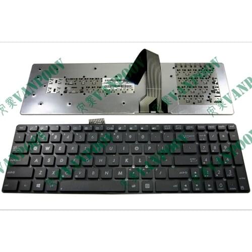 New Laptop keyboard for ASUS K55 K55A K55VD K55VJ K55VM K55VS without frame Black US version - NSK-UGS01