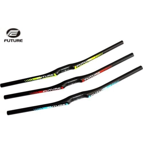 Newest Future Full Carbon Bike Handlebar MTB Mountain Bicycle Flat Handle Bar Cycling bicycle parts 31.8*600/620/640/660/680/700