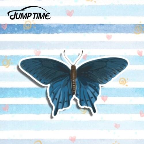 Jump Time 13cm x 8m Car Styling Car Sticker Butterfly Vinyl Sticker Laptop Travel Luggage Auto Moto Decor Waterproof Accessories