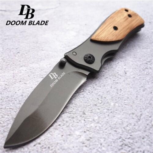 Ultra sharp stainless steel folding knife, hiking, camping, fishing portable knife, Christmas gift