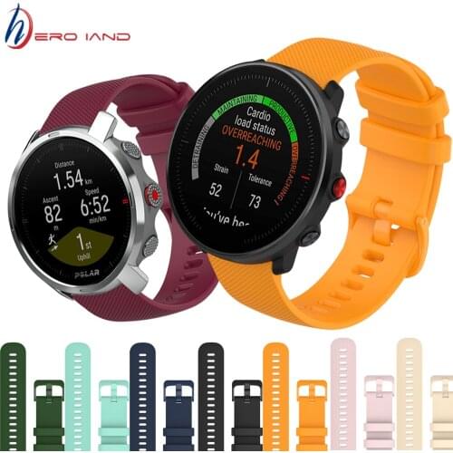 Replacement Watch Band For Polar Grit X/Ignite 2 Silicone Strap For Polar Vantage M M2/Unite Wristband Watch Accessories Belt
