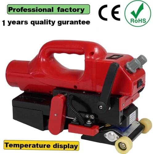 HKBST 800W New Geomembrane Welding Machine Hot Wedge Welding Machine HDPE Sheet Plastic Liner Welder PVC Film Sealing Machine