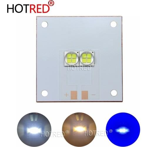 12V Bulb LED Diode COB Light 14V 7070 40W High Power Light replace Cree XHP70.2 XHP50.2 40*40 Copper PCB for DIY Auto Car Bulbs