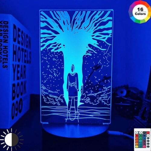 3d Lamp Attack on Titan Path Light for Bedroom Decor Kids Gift Attack on Titan LED Night Light Path