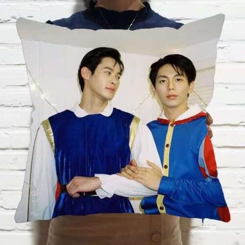 Thai Drama Lovely Writer Nopako De Chapatanakun Pumpat Ian Chamon Same Style Pillowcase Star Series Cushion Cover Idol Souvenir