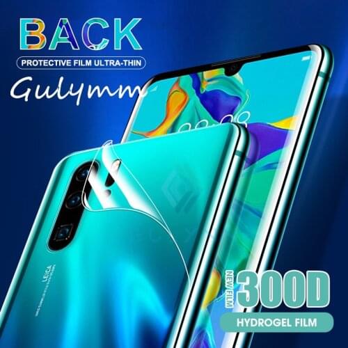300D Back Full Cover Protective Soft Hydrogel Film for Huawei Honor 8X 9X 10 i 20 40 P30 P20 Pro Lite Screen Protector Not Glass