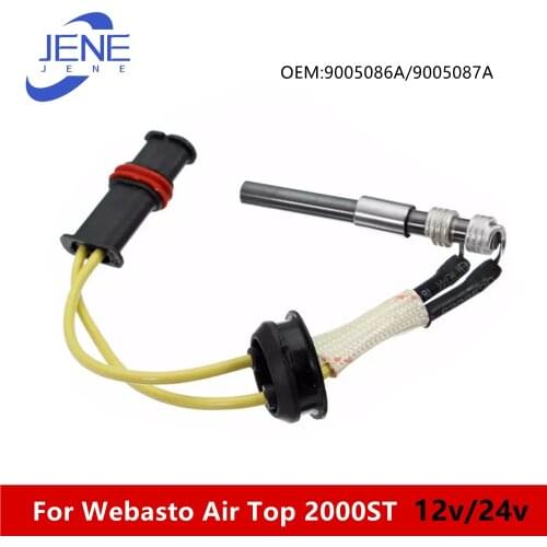 12v 24v Car Diesel Parking Heater Ceramic Glow Plug 9005086A 9005087A For Webasto Air Top 2000ST
