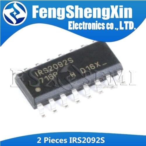 2Pcs IRS2092STRPBF IRS2092S SOP-16 IRS2092 Digital power amplifier Audio amplifier chip