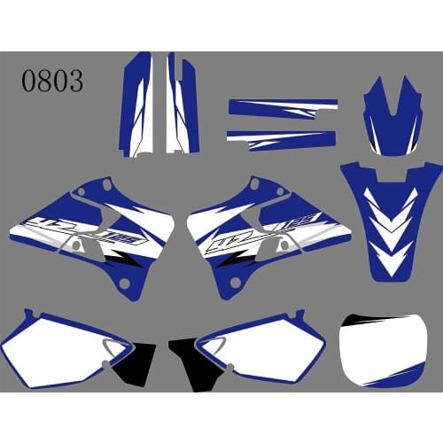 3M Motorcycle Team Graphic & Backgrounds Decal Sticker Kits for YAMAHA YZ125 YZ250 1996 1997 1998 1999 2000 2001