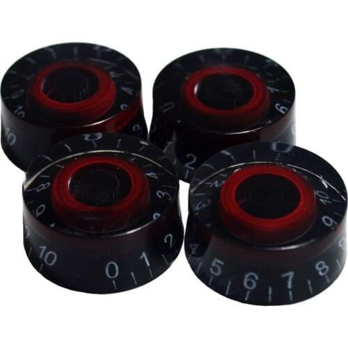 4pcs LP Guitar Bass Tone Knobs Volume Control Knobs Guitar Parts & Accessories
