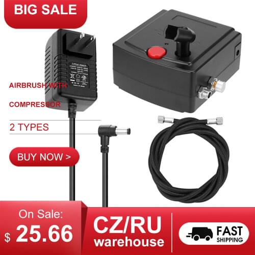 Airbrush Spray Gun Portable Spray Pump Air Compressor for Makeup Art Painting Craft Model Flower Spraying Machine