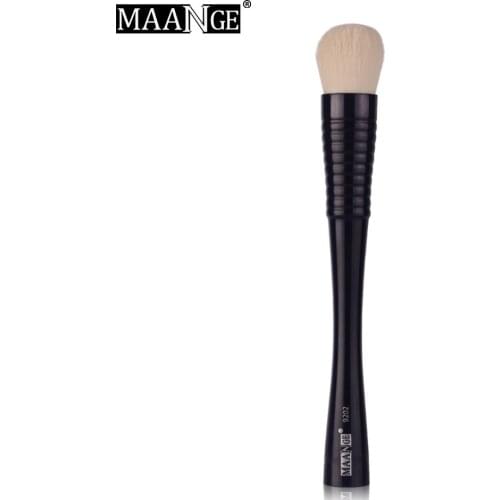 MAANGE 1pcs Round Top Blush Power Foundation Brush Makeup Blending Contour Highlight Cosmetic Make Up Brush Beauty Brushes Tool