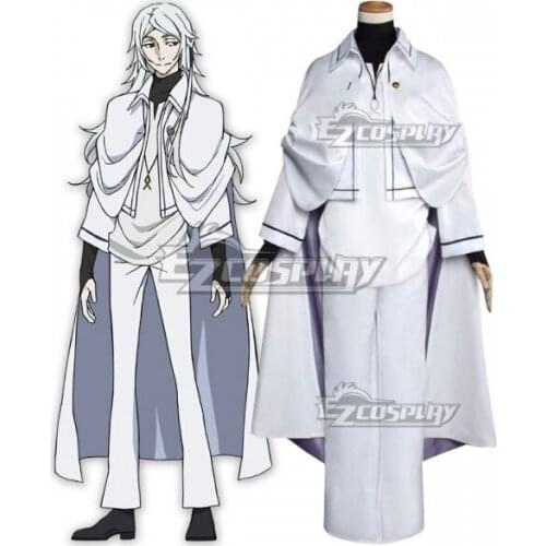 Bungou Stray Dogs Dead Apple Tatsuhiko Shibusawa Uniform Suit Halloween Adult Party Outfit Christmas Cosplay Costume E001