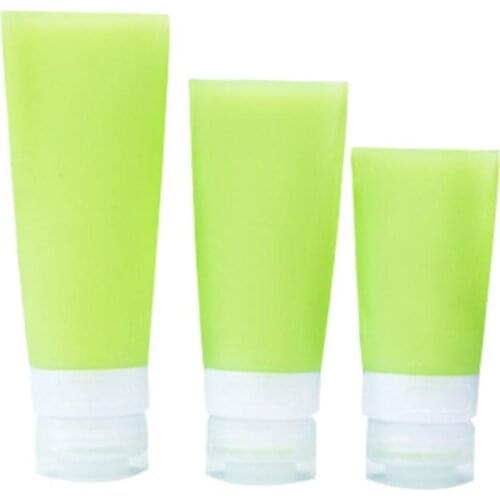 Hot Sale 60% Empty Silicone Travel Bottle Lotion Shampoo Cosmetic Tube Container Portable Lightweight and compact design