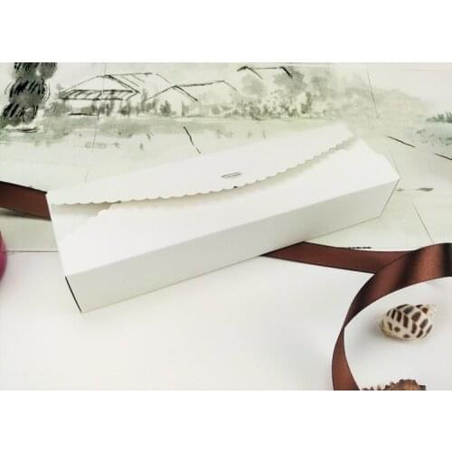 300pcs 23x7x4cm White Or Kraft Paper Gift Box Packaging Display Box Gift Boxes For Wedding/jewellery/candy/food Storage Boxes