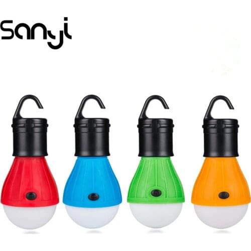Portable Hanging Tent lamp Emergency COB LED Bulb Light Camping Lantern for Mountaineering activities Backpacking