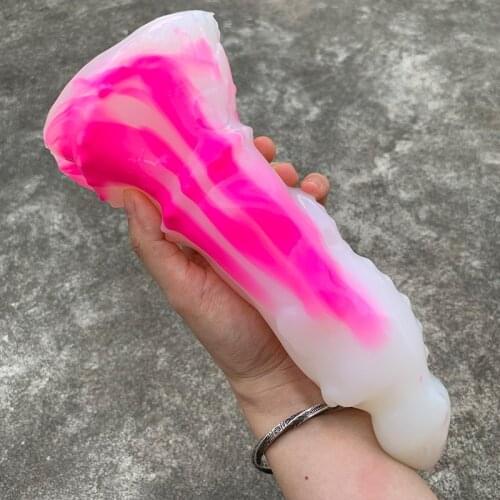 Rat Element Soft Realistic Dildo With Suction Cup Silicone Artificial Penis Big Fake Dick Female Masturbation Sex Toys Women Men