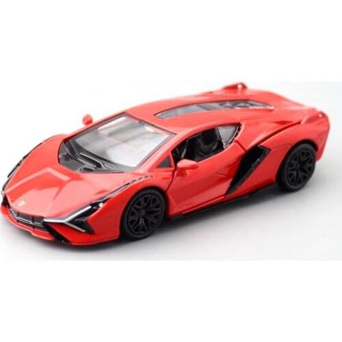 RMZ City 1:36 Diecast Toy Model/LBGN SINA FKP 37 New Energy Sport/Pull Back Car/Collection/Educational/Gift For Children