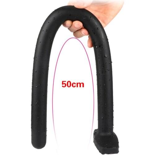 50cm Super Long Anal Plug Silicone Dildo Anal Sex Toys For Couples Gay Lesbian Masturbator Dildos SM Games Butt Plug Sex Product