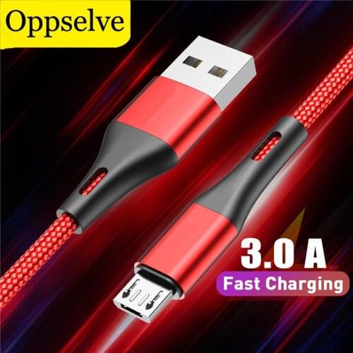 Micro USB Cable Wire Fast Charge USB Data Cable Cord for Micro Interface Devices Braided Charger Cable for Samsung Galaxy S7 S6