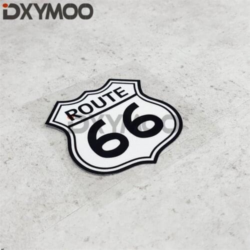 1PCS Car Styling Decals US High Way Speed Motorcycle Skateboard Guitar Window Motorcycle Sticker for ROUTE 66