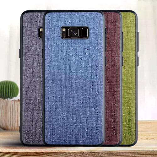 Case for Samsung galaxy S8 Plus Cross pattern PU leather cover phone for samsung galaxy s8 case funda coque capa