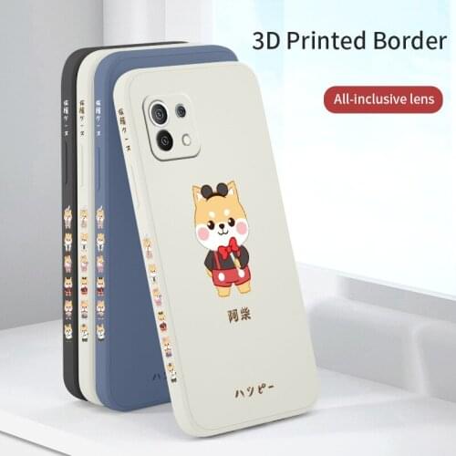 The Cartoon Dog Phone Case For Xiaomi Mi 11 10T 10 lite 9T Note 10 Redmi Note 9 9T 8 8Pro 7 7Pro 9 9A K40 K30 Cover