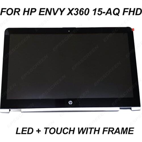 For HP ENVY X360 M6-AQ003DX M6-AQ005DX 15.6" Full HD 1920*1080 LCD Screen Touch Silver or black frame