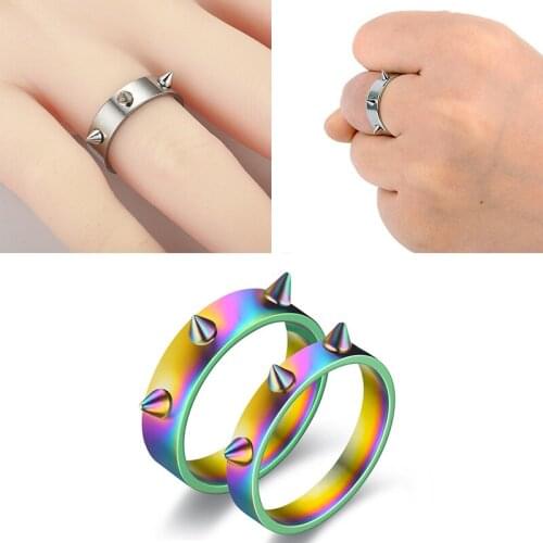 Cat Ear Three Nails Personality Finger Stainless Steel Ring Punk Men and Women Outdoor Products Multifunctional Ring Jewelry