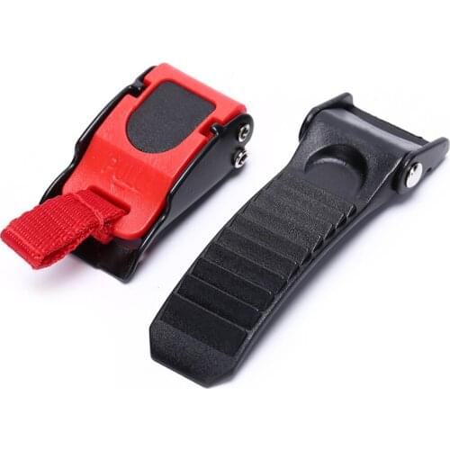 Motor Bike ATV Helmet Chin Strap Speed Sewing Clip Quick Release Buckle